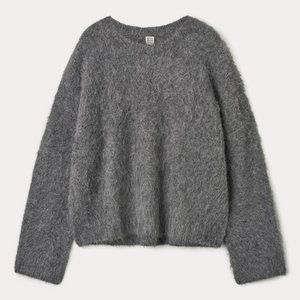 Toteme Alpaca Boxy Sweater. Like New.